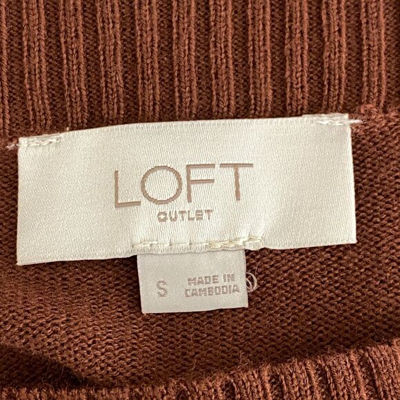 LOFT 2023 Striped Knit Sweater Women's Size Small - Picture 3 of 7
